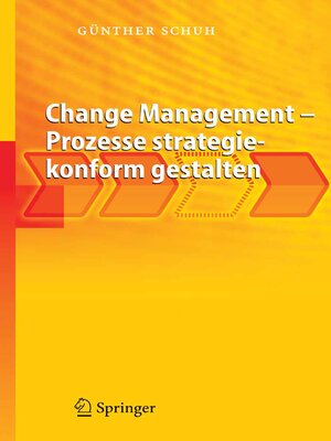 cover image of Change Management--Prozesse strategiekonform gestalten